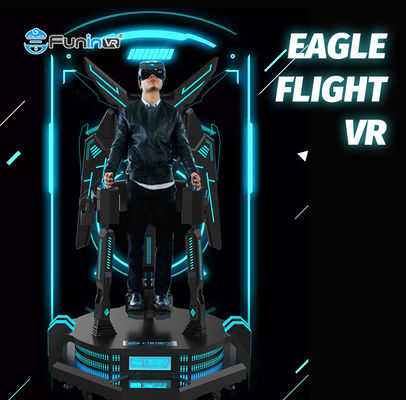 0.8kw Stand Up Flight VR Simulator Ultimate Plattform Hochgeschwindigkeit