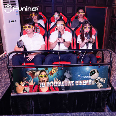Immersive Entertainment 7D Film Theater geschwungener Bildschirm 3 Typ Film Spezialeffekte