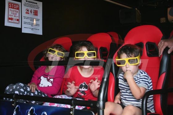 6 Simulator-Kino 70 der Setas-7D Film-Vergnügungspark-Gewehr-Schießen PCS 5D