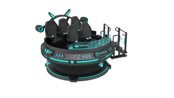 Unterhaltung 55 Zoll Bildschirm 9D VR Stuhl AC220V 5 Sitzplätze