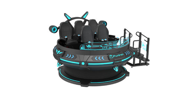 Unterhaltung 55 Zoll Bildschirm 9D VR Stuhl AC220V 5 Sitzplätze