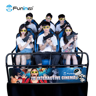 Verbessern Sie Ihr Filmerlebnis mit unserem Nebel-Spezialeffekt 5D-Kino-Stuhl und elektrischem System