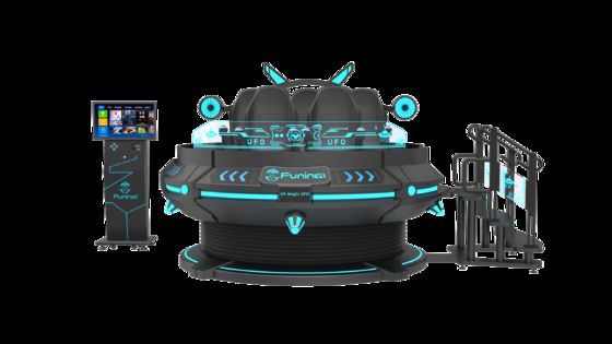 Steigern Sie Ihr Unterhaltungsgeschäft mit 6 Sitzen 9D VR VR-Kino Spannung 220V/2,4KW und Computer I5 1650 8G 240G