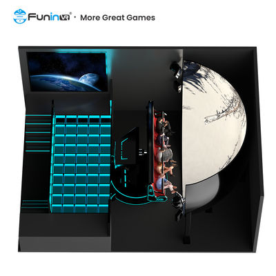 Verwandeln Sie Ihren Sportpark mit dem 7D-Kino-Dome-Bildschirm in ein Action-Destination