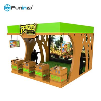 Simulator virtueller Realität 1000W 9D/2D aufregende Schießen-Spiel-Maschine des Gewehr-3D