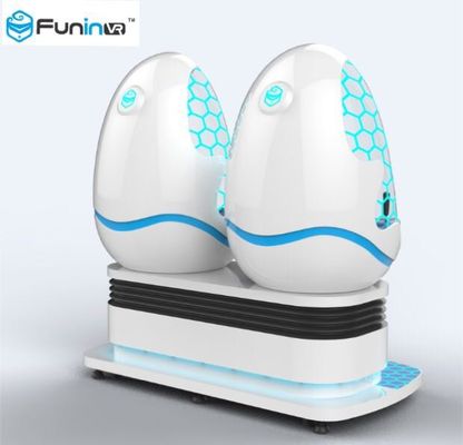 Schnelles Kino 2 des Geld-9D des Ei-VR setzt Kino-Bewegungs-Stuhl der virtuellen Realität 9D des Ei-VR 9D