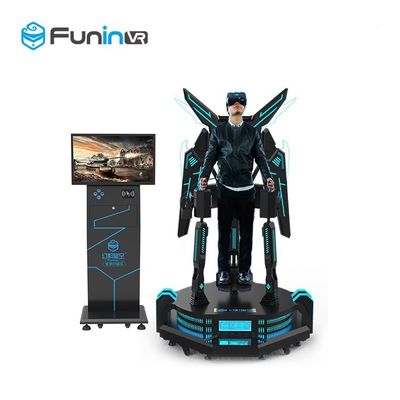 1260*1260*2450mm 9D VR Eagle fliegende Spiel-Maschine des Flug-Kino-Simulator-2.0kw+200 Kilogramm VR 360 für Vergnügungspark