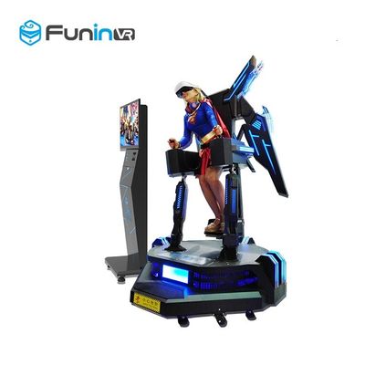 1260*1260*2450mm 9D VR Eagle fliegende Spiel-Maschine des Flug-Kino-Simulator-2.0kw+200 Kilogramm VR 360 für Vergnügungspark