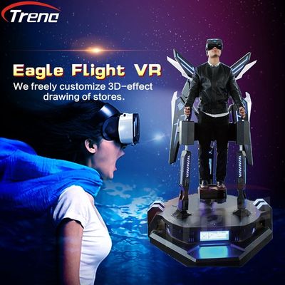Aufregender wechselwirkender 360 Grad stehen oben Simulator des Flug-VR/Ausrüstung der virtuellen Realität