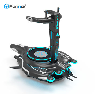 Innensimulator-schwarze münzenbetriebenfarbe der virtuellen Realität der unterhaltungs-9D