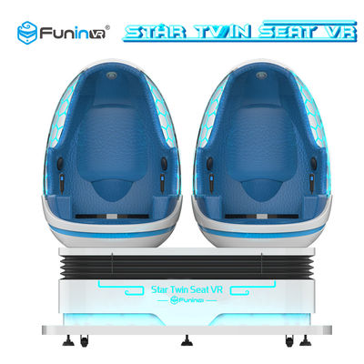 ISO9001 1-Sitze- 9D VR Bewegungs-Simulator des Ei-Kino-360 für die Jahre 4+ alt