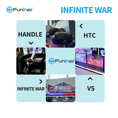 2 Schießen-Simulator der Spieler-9D VR mit Kopfhörer HTC Vive für Mittelalter