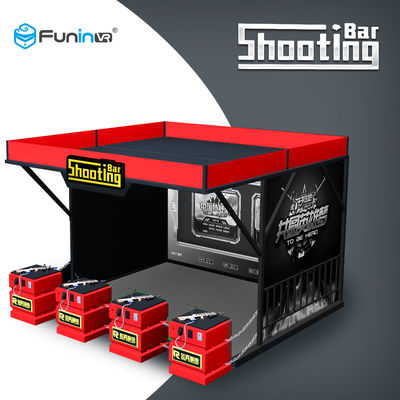 Spieler des Projektor-Schirm-Schießen-Spiel-Maschinen-wirkliche Richtungs-Schießen-Jagd-Held-4