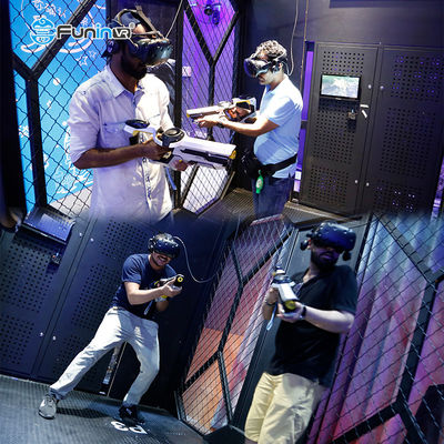 VR+-Park reitet elektronischen dynamischen Entweichen-Multispielerraum VR Arcade Gamess 9D VR
