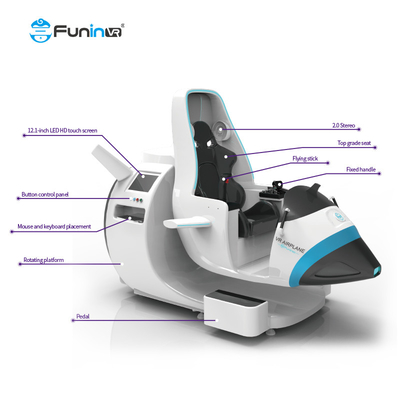 Handels-Flug-Innenvergnügungspark-Fahrten der virtuellen Realität 9D des Simulator-360