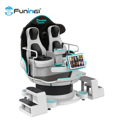 Multiplayer-Ausrüstung 9D Virtual Reality Simulator Cinema 2 Player Vr Egg Chair