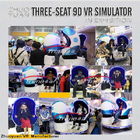 6 Kino-Ausrüstung der DOF-Schnee-virtuellen Realität 5D mit hydraulischer/elektrischer Plattform