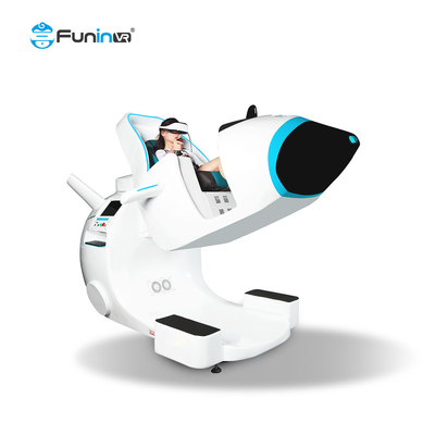 Handels-hochauflösende Grafiken 3D VR Flight Simulator Oculus Riss-395kg