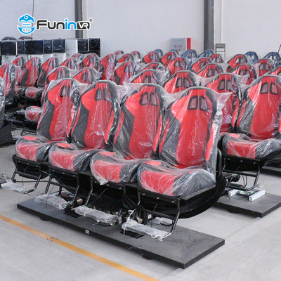 30-90 Minuten 7D Kino Hydraulische Plattform Interaktiver Motion Race Simulator