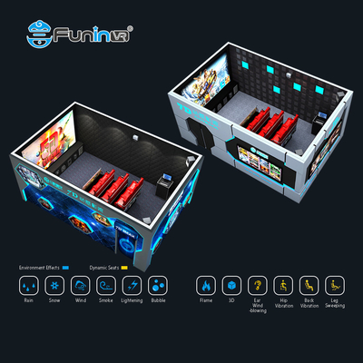 3D-Bildschirm Interaktive Motion Race Simulator Spiele Anpassbar Farbform