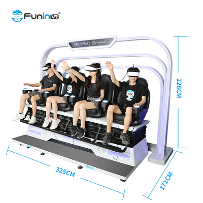 Realistische Wind / Temperatur Effekte in 9D VR Kino Dynamische Sitze DeepoonE3 VR Brille