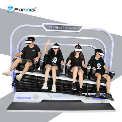 Immersives 9D VR Kino mit 360° Bewegungseffekten DeepoonE3 VR Brille Realistische Temperatureffekte