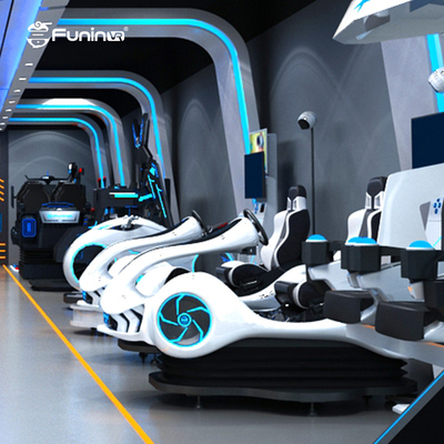 9D VR-Simulator mit HD-Bildschirm und Bewegungskontrolle für Einzelmann