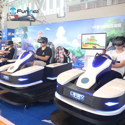 9D Racing VR Simulator mit Motorrad Simulator für kommerzielle
