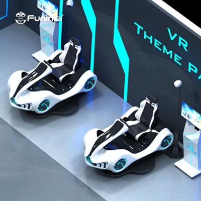 Multi-Plattform VR-Rennkart-Simulator mit HD-Bildschirm für kommerzielle Zwecke