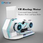 Motorrad Vr-Simulator des VR-Auto-Fahrenkino-9d, Spiel-Maschine laufend
