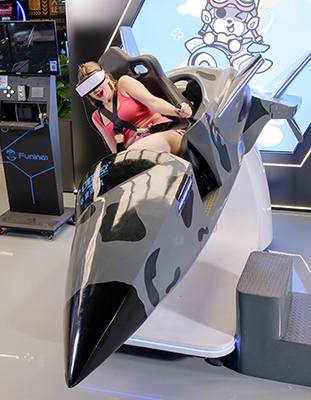 Bringen Sie Ihre Flugsimulation auf die nächste Stufe mit VR Flight Simulator Einzelspieler 395kg Gamepad-Steuerungen