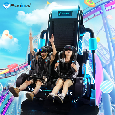 Tauchen Sie ein in Virtual Reality mit dem 9D VR Chair, 360-Grad-Drehung und 55-Zoll-Bildschirm