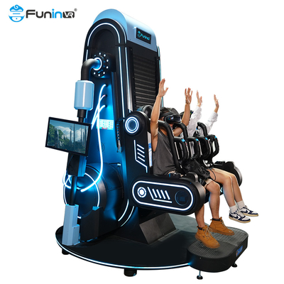 Tauchen Sie ein in Virtual Reality mit dem 9D VR Chair, 360-Grad-Drehung und 55-Zoll-Bildschirm