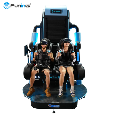 Tauchen Sie ein in Virtual Reality mit dem 9D VR Chair, 360-Grad-Drehung und 55-Zoll-Bildschirm