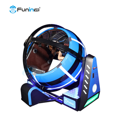 1-Spieler Virtual Reality Simulator mit Metallkonstruktion und maximaler Kapazität von 100-500kg Erfahrung