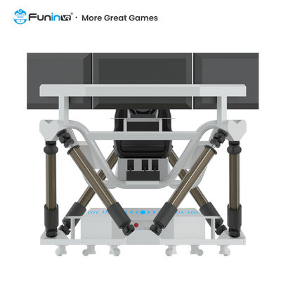 Heißer Verkauf Rennwagen-Simulator mit drei Bildschirmen. Entfesseln Sie das volle Potenzial Ihres Unterhaltungsraums mit innovativem 9D Virtual Reality Kino.