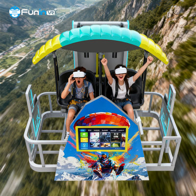 Multiple Platform 9D Virtual Reality Simulator Interactive 2-Player VR with Touch Screen Control Designed to Deliver Realistic VR Adventures