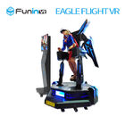 2.0kw Anschlusswert-Vergnügungspark-Ausrüstung, die Eagle-Fliegen-Spiel-Maschinen-virtuelle Realität 9d Vr steht