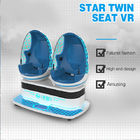 Elektrischer reizbarer Zwilling Seat der virtuellen Realität der Plattform-9D des Simulator-4.5KW