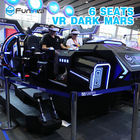 Stabiles Kino 9D VR, das Spieler-Vergnügungspark der Auto-Spiel-Maschinen-9D 6 fährt, reitet