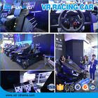 Rennwagen-Maschine 550KG 2.5*1.9*1.7M der virtuellen Realität des Vergnügungspark-9D des Simulator-F1
