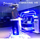 Simulator der virtuellen Realität des Gewichts-195kg 9D mit Frühlings-Erschütterungs-Plattform