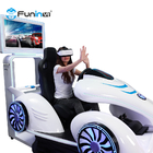 Arcade-Spiel-Maschine VR Rennwagen VR Mario kart Simulator FuninVR 9d mit Weiß