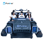 Lastentragende Unterhaltung 600KG 9d VR Kinderreitet Fahrsimulator-Ausrüstung der virtuellen Realität des Autorennen-9D Vr