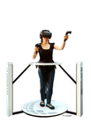Vergnügungspark Virtual Reality Laufband Shooting Walker Simulator VR Walker