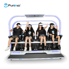 4 reitet Parkkind der virtuellen Realität des Sitznettogewicht-609kg rollenden schießenden Preis des Stuhl-9D VR