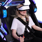 Simulations-bewertete Last 120KG 9D der VR-Park-virtuellen Realität 360 Grad-drehender Bewegungs-Schießen Vr-Stuhl