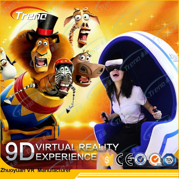 Simulator-Minisitze der Rotations-Plattform-panoramischer virtuellen Realität 9D für Supermarkt