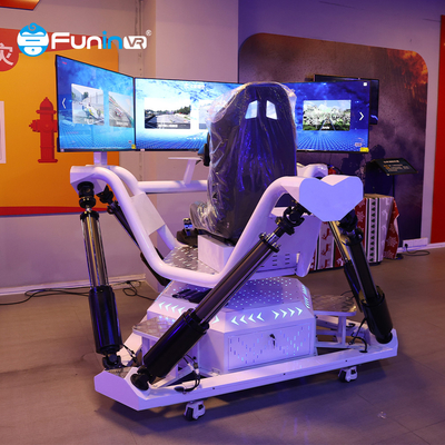 Handels-Simulator der virtuellen Realität 9D, der Motorrad-Simulator Arcade Game Chair F1 Seat läuft