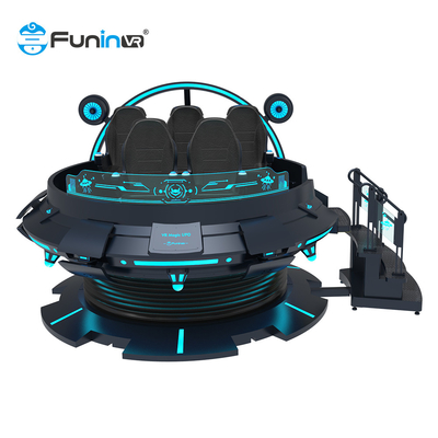Arcade Theme Park 5 setzt Stuhl 9D VR ein 360 Grad-Spiel-Simulator für Kinder